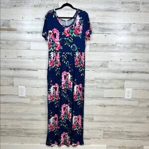 Dearcase Boutique Brand Floral Maxi Stretchy Women’s Size XL